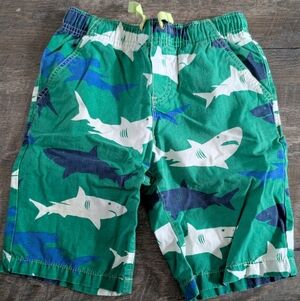 Mini Boden Shark Shorts Size 10